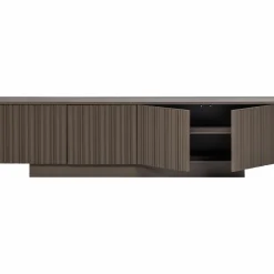 Sale WOOOD Nova tv meubel 200 cm grenen truffel bruin