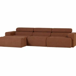 Online WOOOD Novi chaise longue bank links bouclé Terra