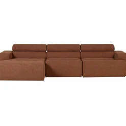 Online WOOOD Novi chaise longue bank links bouclé Terra