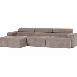 New WOOOD Novi chaise longue bank links ribstof Zand