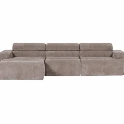 New WOOOD Novi chaise longue bank links ribstof Zand