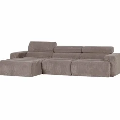 New WOOOD Novi chaise longue bank links ribstof Zand