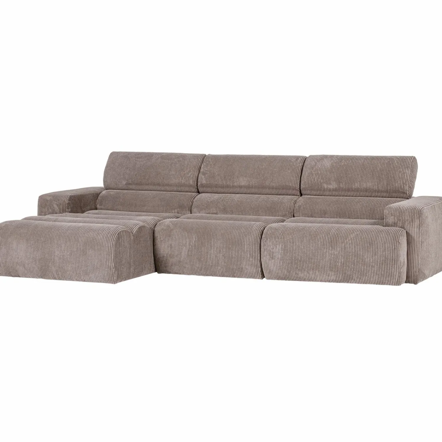 New WOOOD Novi chaise longue bank links ribstof Zand