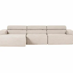 Online WOOOD Novi chaise longue bank links bouclé Naturel