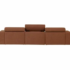 Best WOOOD Novi chaise longue bank rechts bouclé Terra