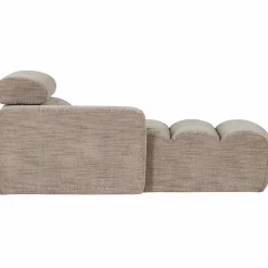 New WOOOD Novi chaise longue element arm links Naturel melange
