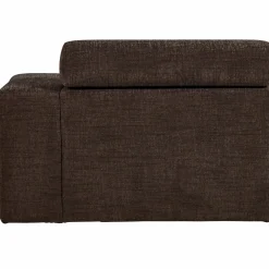 Sale WOOOD Novi chaise longue element arm rechts Donkerbruin melange