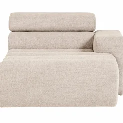 Sale WOOOD Novi chaise longue element arm rechts bouclé Naturel