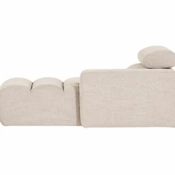 Sale WOOOD Novi chaise longue element arm rechts bouclé Naturel