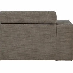 Discount WOOOD Novi chaise longue element arm links Grijs melange