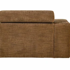 WOOOD Novi chaise longue element arm links karamelbruin melange Karamel melange