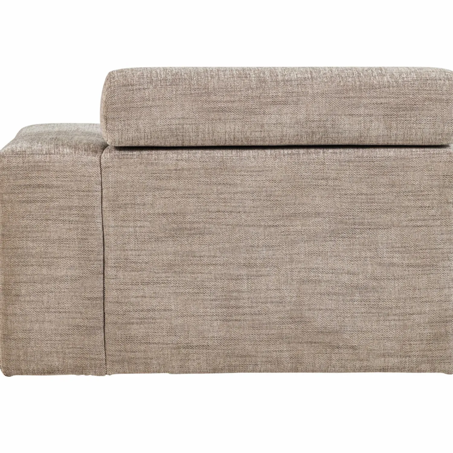 Hot WOOOD Novi chaise longue element arm rechts Naturel melange