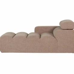 Online WOOOD Novi chaise longue element arm links bouclé Taupe