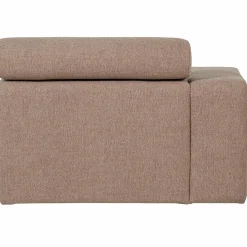 Online WOOOD Novi chaise longue element arm links bouclé Taupe