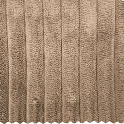 Best WOOOD Novi chaise longue element arm rechts ribstof Taupe