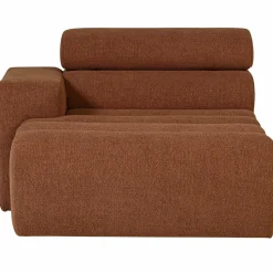 Online WOOOD Novi chaise longue element arm links bouclé Terra