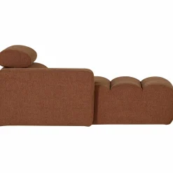 Online WOOOD Novi chaise longue element arm links bouclé Terra