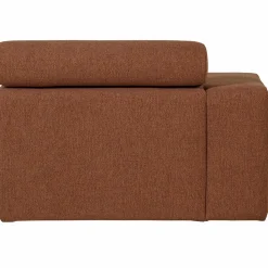 Online WOOOD Novi chaise longue element arm links bouclé Terra