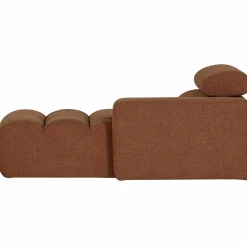 Clearance WOOOD Novi chaise longue element arm rechts bouclé Terra