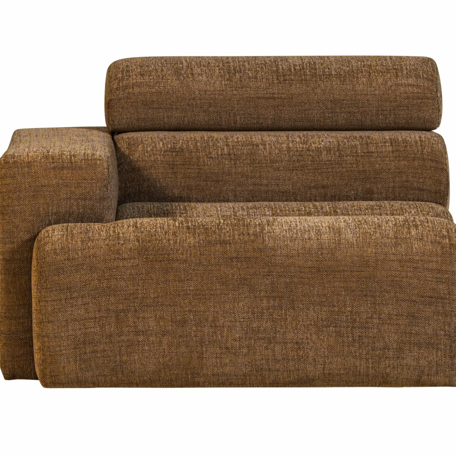 New WOOOD Novi 1-zits element arm links karamelbruin melange Karamel melange