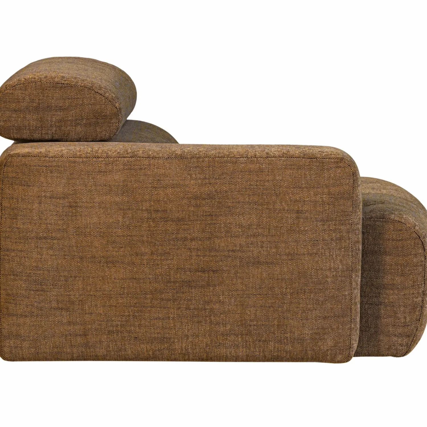 New WOOOD Novi 1-zits element arm links karamelbruin melange Karamel melange