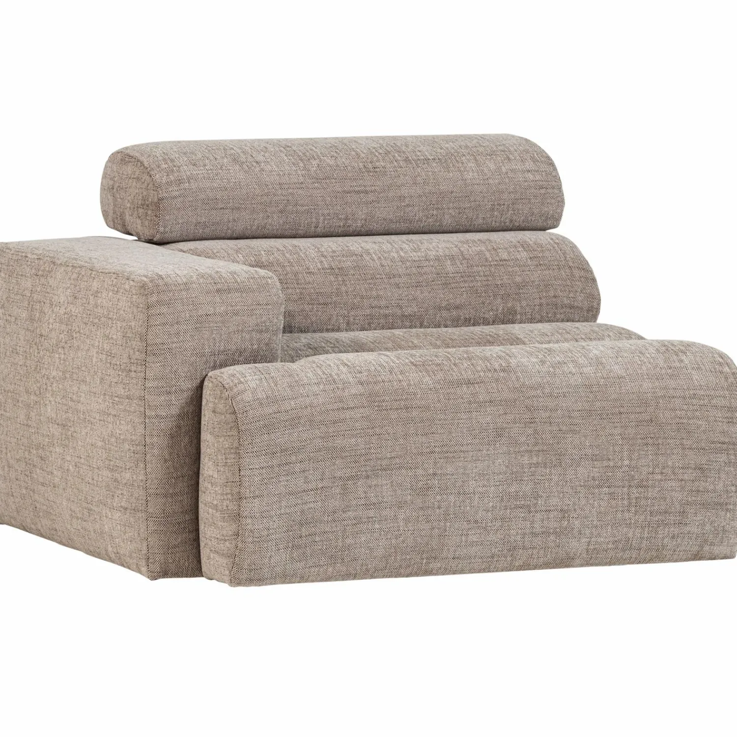 Sale WOOOD Novi 1-zits element arm links Naturel melange