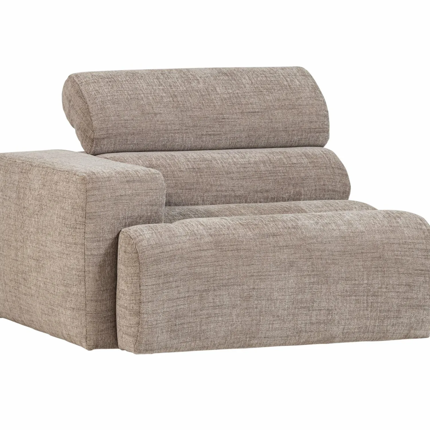 Sale WOOOD Novi 1-zits element arm links Naturel melange