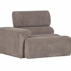 Outlet WOOOD Novi 1-zits element arm links ribstof Zand