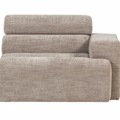 Online WOOOD Novi 1-zits element arm rechts Naturel melange