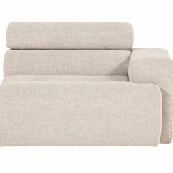 Online WOOOD Novi 1-zits element arm rechts bouclé Naturel