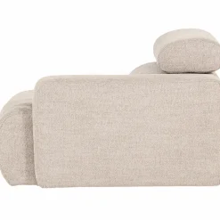 Online WOOOD Novi 1-zits element arm rechts bouclé Naturel