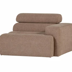 Clearance WOOOD Novi 1-zits element arm rechts bouclé Taupe