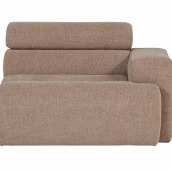 Clearance WOOOD Novi 1-zits element arm rechts bouclé Taupe