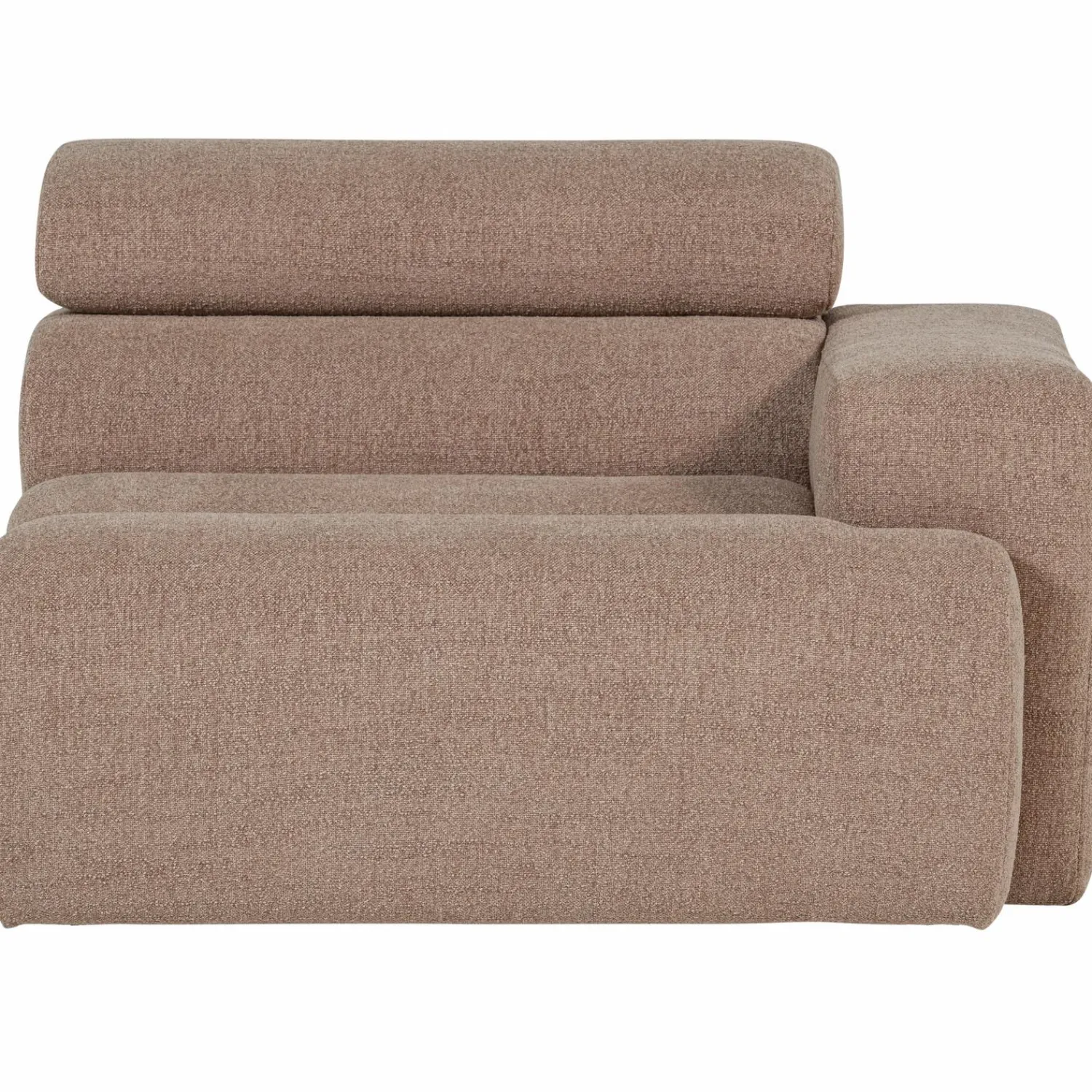 Clearance WOOOD Novi 1-zits element arm rechts bouclé Taupe
