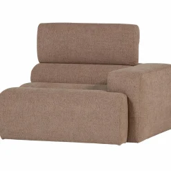 Clearance WOOOD Novi 1-zits element arm rechts bouclé Taupe