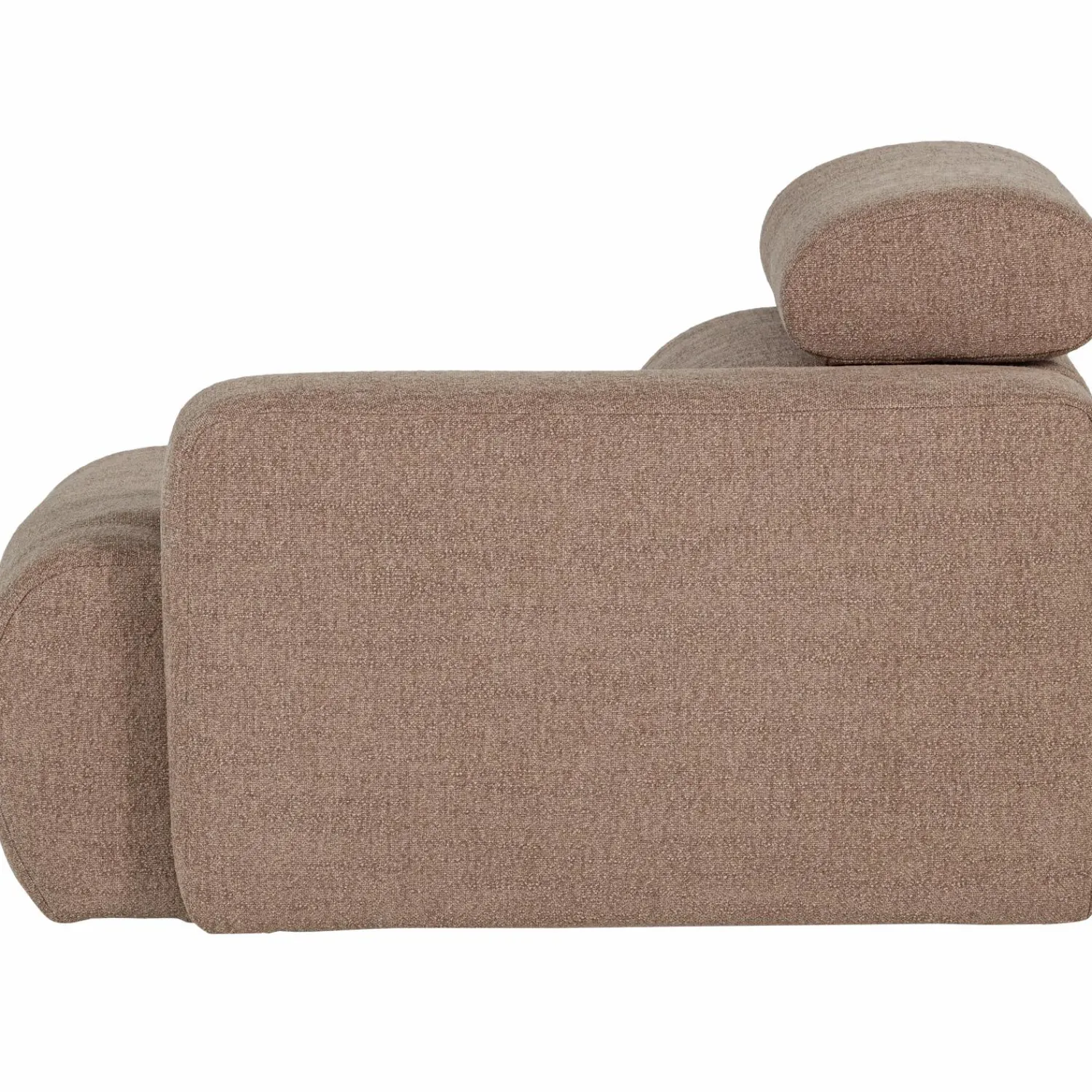 Clearance WOOOD Novi 1-zits element arm rechts bouclé Taupe