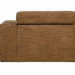 Online WOOOD Novi 1-zits element arm rechts karamelbruin melange Karamel melange