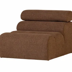 Discount WOOOD Novi 1-zits element bouclé Mokkabruin