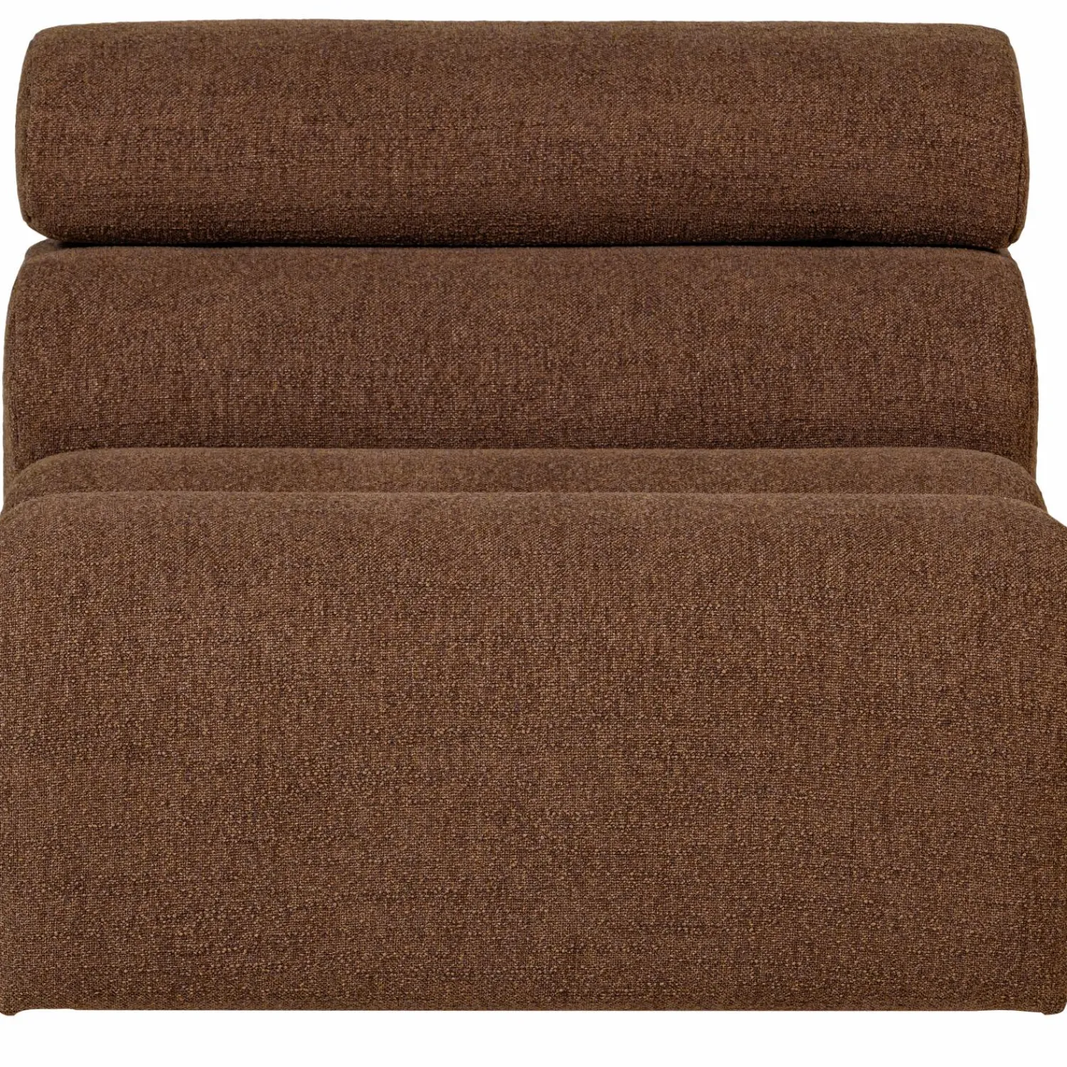 Discount WOOOD Novi 1-zits element bouclé Mokkabruin