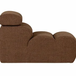 Discount WOOOD Novi 1-zits element bouclé Mokkabruin