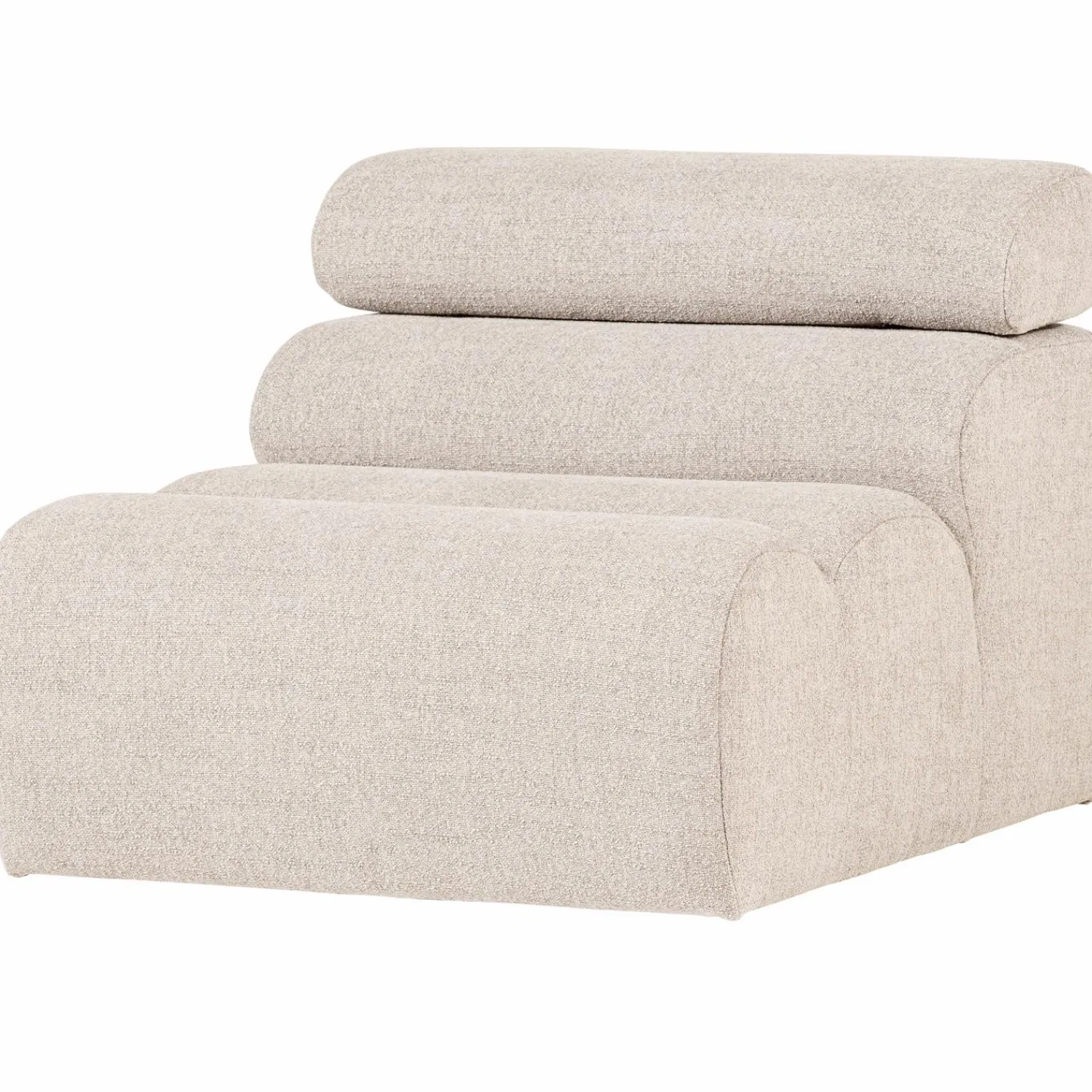 Discount WOOOD Novi 1-zits element bouclé Naturel