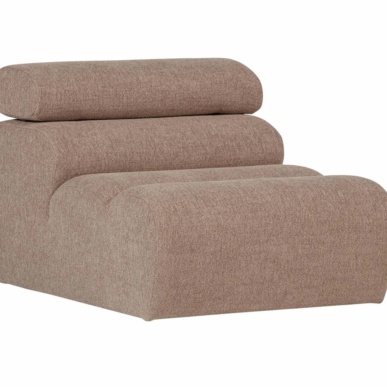 Hot WOOOD Novi 1-zits element bouclé Taupe