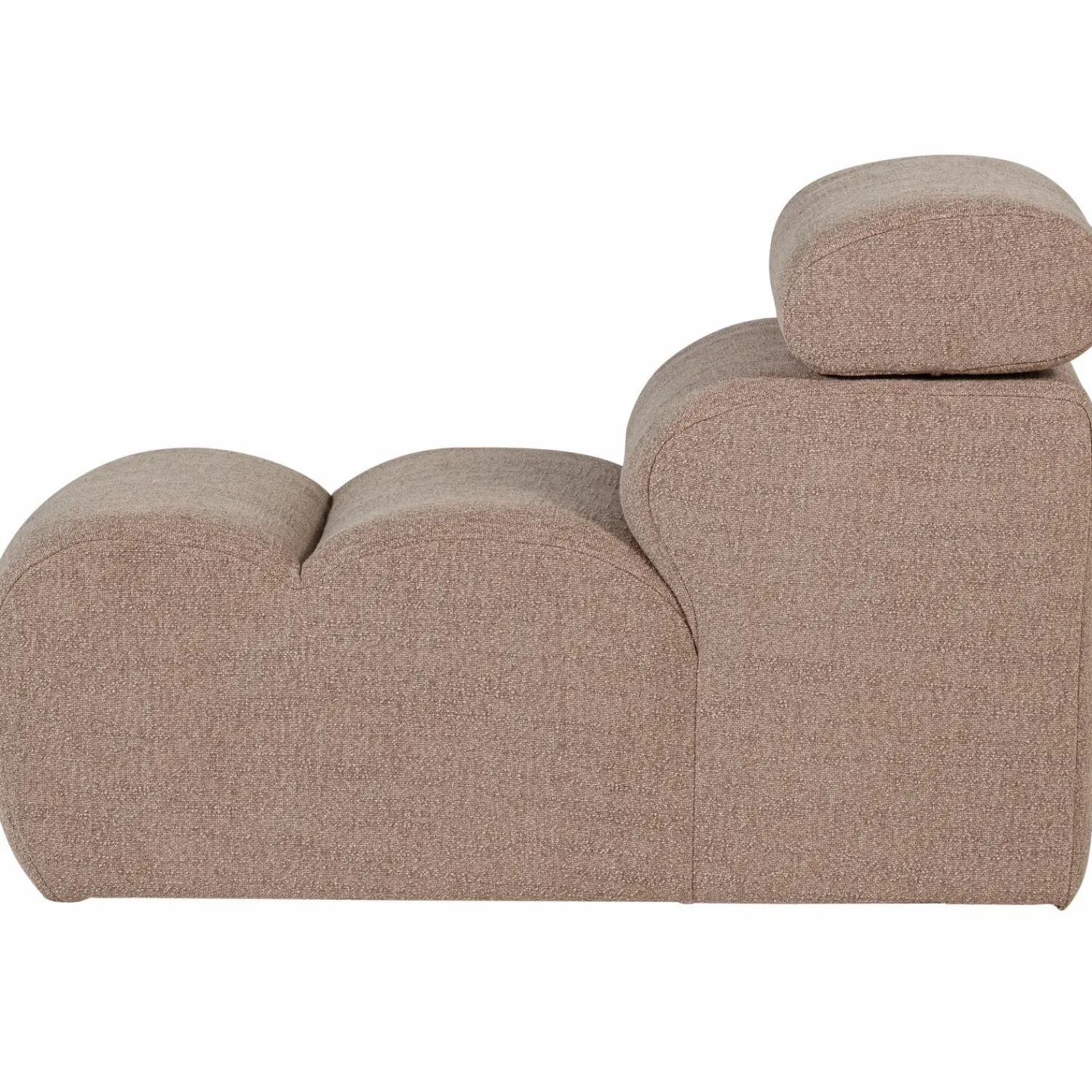 Hot WOOOD Novi 1-zits element bouclé Taupe