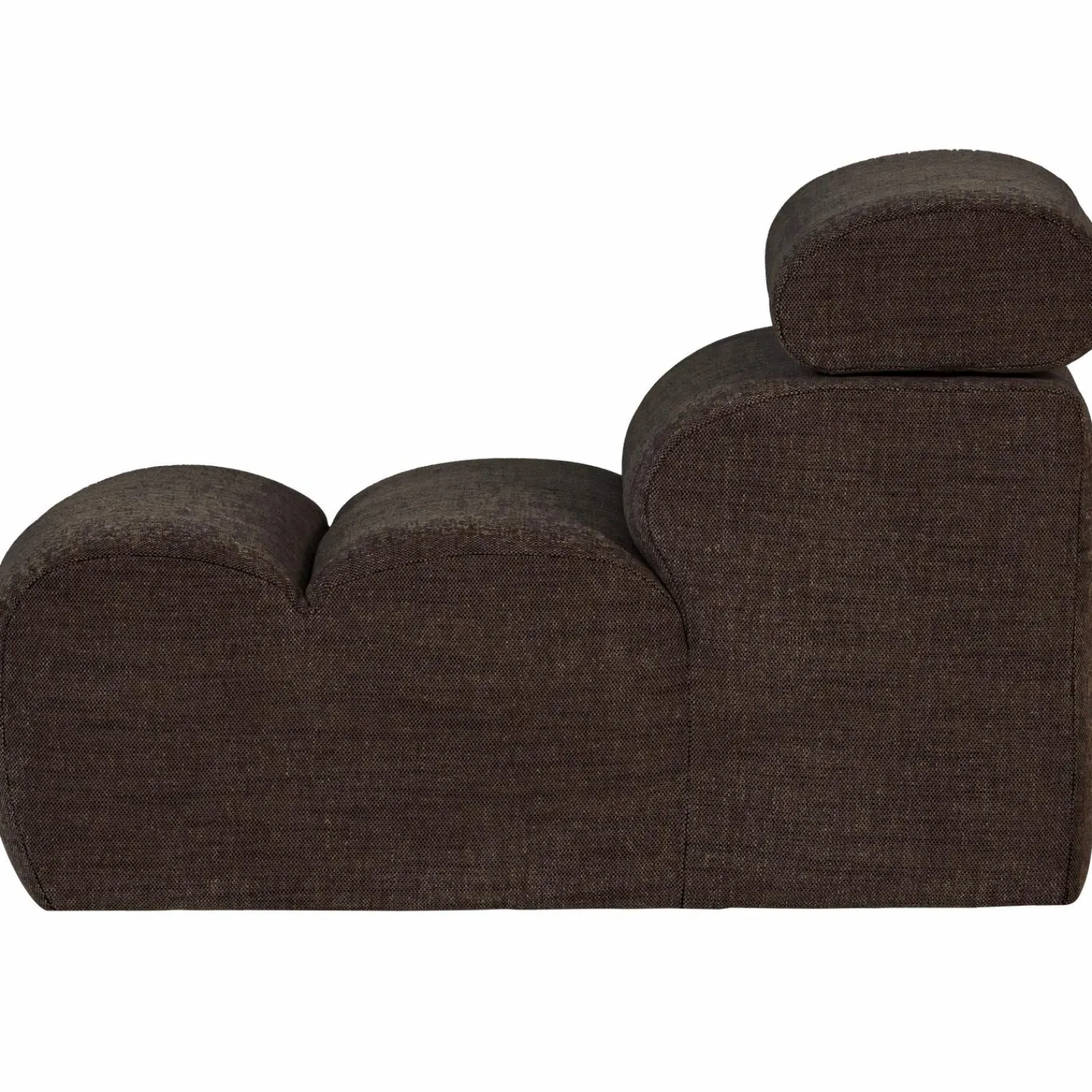 WOOOD Novi 1-zits element Donkerbruin melange