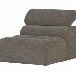 New WOOOD Novi 1-zits element grijs melange Grijs/bruin