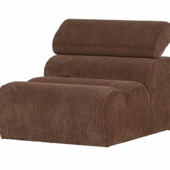 Outlet WOOOD Novi 1-zits element ribstof Mokkabruin