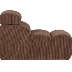 Outlet WOOOD Novi 1-zits element ribstof Mokkabruin