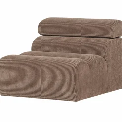 Discount WOOOD Novi 1-zits element ribstof Taupe