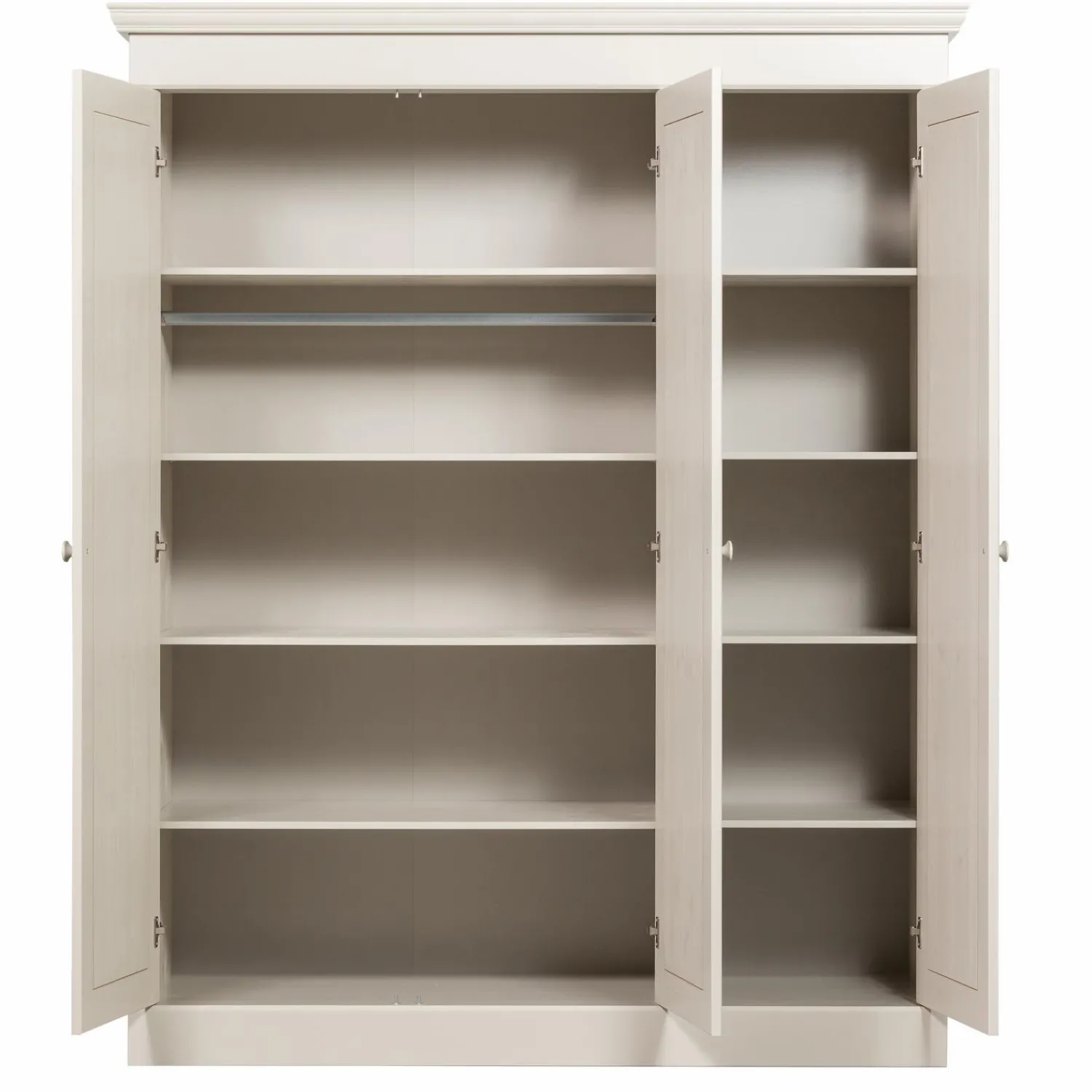 Outlet WOOOD Olivia legplankenset t.b.v. kledingkast grenen dust