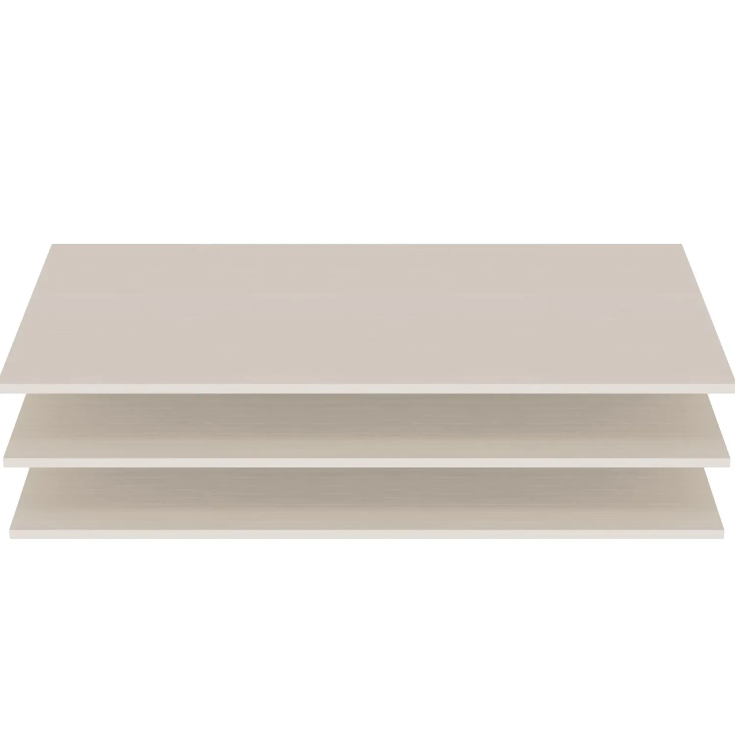 Outlet WOOOD Olivia legplankenset t.b.v. kledingkast grenen dust